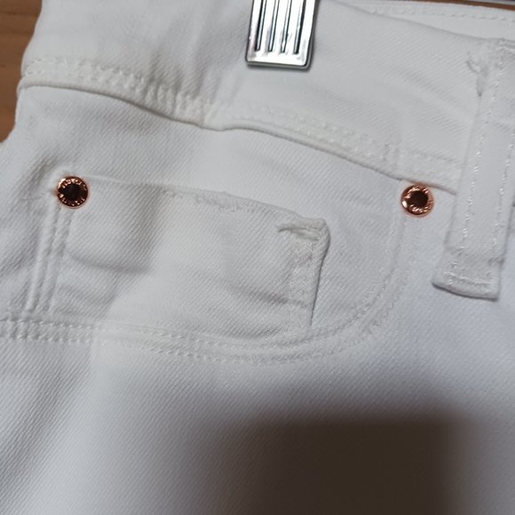 FIDELITY Belvedere Hi Rise ultra slim raw hem distressed stretch Sz 29 EUC - Picture 6 of 11